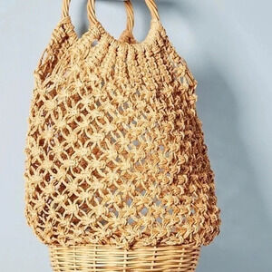 Anthropologie Serpui Marie Macreme Tote Bag